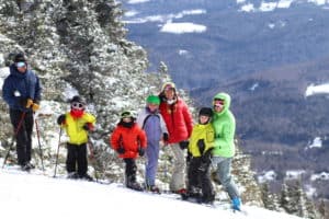 kids ski at Sugarbush